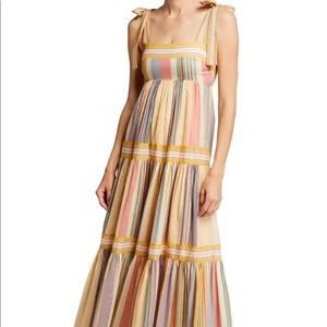 Zimmerman Mae Tie Shoulder Dress